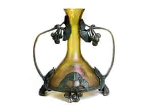Detailabbildung:  Jugendstil-Vase mit Montierung