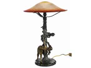 Detail images:  Jugendstil-Tischlampe