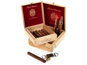 Detail images:  Zwei Zigarrenboxen von Baron Ullmann