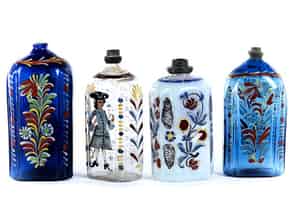 Detail images:  Vier Schnapsflaschen