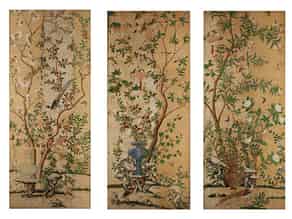 Detail images:  Drei Chinoiserie-Paneele