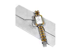 Detailabbildung:  Hermès-Armbanduhr „Croisère“