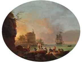 Detail images:  Claude Joseph Vernet, 1714 Avignon - 1789 Paris, und Werkstatt 