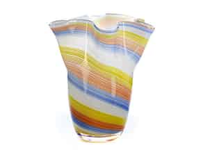 Detail images:  Fazzoletto-Vase von Gino Cenedese, zug.