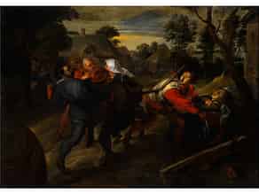 Detail images:  Niederländischer Maler des 17. Jahrhunderts in der Nachfolge Brueghels