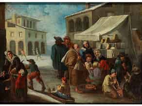 Detailabbildung:  Italo-flämischer Maler des 17./ 18. Jahrhunderts