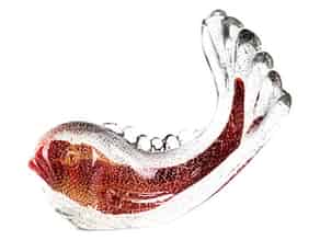 Detailabbildung:  Glasskulptur in Form eines Fisches, Seguso, zug. (1909-1999)