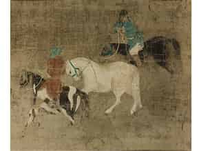 Detail images:  Chinesisches Gemälde