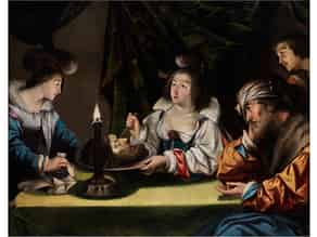 Detailabbildung:  Italienischer Maler des 17. Jahrhunderts unter dem Einfluss der Malerei der Utrechter Schule