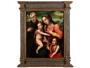 Detail images:  Il Puligo, eigentlich Domenico Bartolomeo Ubaldini, 1492 Florenz – bis nach 1527