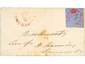 Detail images:  Briefmarke: Bermuda, 1860 - 1861