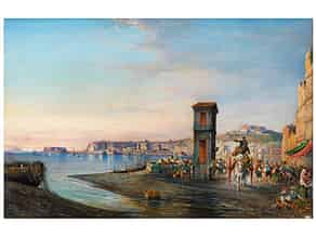 Detailabbildung:  Consalvo Carelli, 1818 Arenella – 1900 Neapel