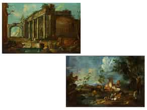 Detailabbildung:  Maler aus dem Kreis von Antonio Francesco Peruzzini (um 1650 – 1724) und Alessandro Magnasco (um 1667 – 1749)
