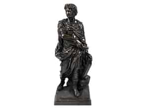 Detailabbildung:  Bronzefigur Caesar