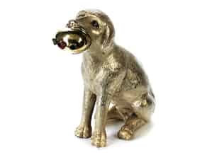 Detailabbildung:  Silberhund des Rochus von Montpellier