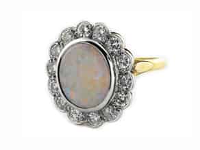 Detail images:  Opal-Diamantring