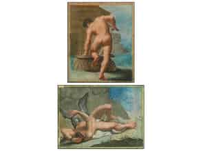 Detail images:  Französischer Maler des 18./ 19. Jahrhunderts