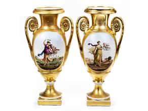 Detailabbildung:  Paar Empire-Vasen