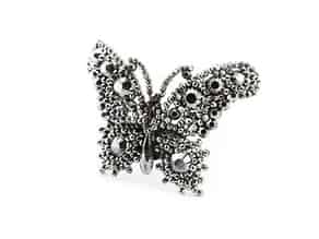 Detail images:  Brosche Schmetterling 
