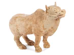 Detail images:  Terrakottafigur eines Büffels