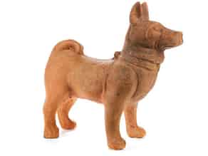 Detail images:  Grabfigur eines Hundes
