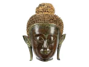 Detailabbildung:  Kopf des Buddha