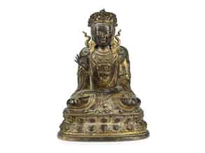 Detailabbildung:  Buddha im Vitarka Mudra