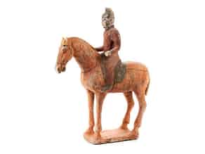 Detailabbildung:  Reiterfigur zu Pferd