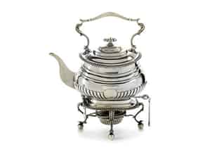 Detail images:  Londoner Teekanne auf Rechaud