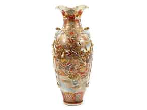 Detail images:  Große Satsuma-Vase