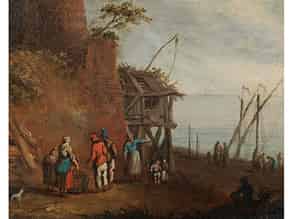 Detail images:  Niederländischer Maler in der Nachfolge Teniers