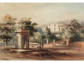 Detail images:  Conrad Martens, 1801 England – 1878 Sydney 