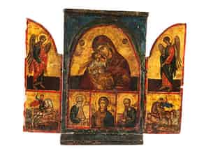 Detail images:  Triptychon-Ikone