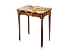 Detailabbildung:  Kleiner Tisch im Louis XVI-Stil, François Linke, 1855-1946, zug.