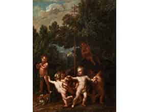 Detail images:  Französischer Maler des 18. Jahrhunderts unter dem Einfluss der Flämischen Malerei