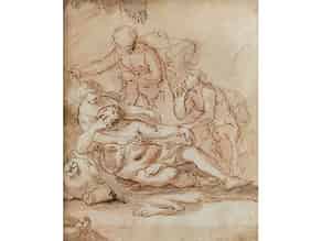 Detail images:  Künstler in der Stilart der Barock-Malerei um Jordaens