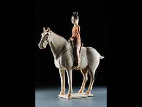 Detail images:  Tang-Pferd mit Reiterin