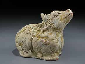 Detailabbildung:  Eines der Tiere der zwölf Tierkreiszeichen der chinesischen Astrologie - „Der Büffel“
