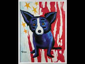 Detail images:  Georges Rodrigue geb. 1944 USA