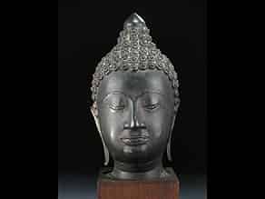 Detail images:  Kopf eines Buddha