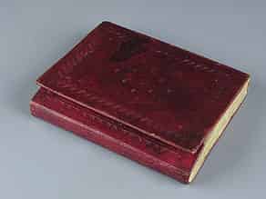 Detailabbildung:  Osmanisches Gebetsbuch, kleines Format, Manuskripte in Arabisch und osmanisch. 181 Blatt.