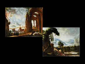 Detail images:  Joos de Momper 1564 Antwerpen - 1635, zug.