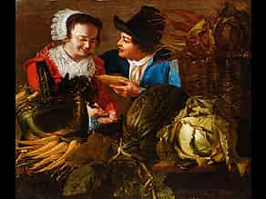 Detailabbildung:  Holländischer Maler des 17. Jahrhunderts (Nachfolge des van Honthorst)
