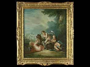 Detail images:  Französischer Meister des 18. Jahrhunderts in der Nachfolge des Francois Boucher