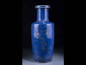 Detail images:  Powder-blue Rouleau-Vase 