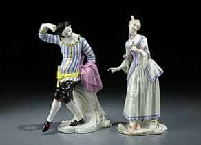 Detailabbildung:  Porzellanfigurenpaar nach Bustelli