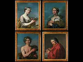 Detail images:  Italienischer Maler der Zeit um 1800. In der Art von Antonio Rossi.
