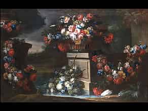 Detail images:  Gasparo Lopez 1650-1732, zug. Italienischer Maler spanischer Herkunft