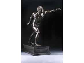 Detailabbildung:  Bronzefigur des Borghese-Faustkämpfers
