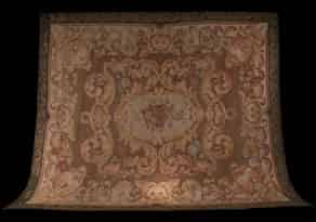 Detail images:  Pariser Aubusson-Teppich um 1860